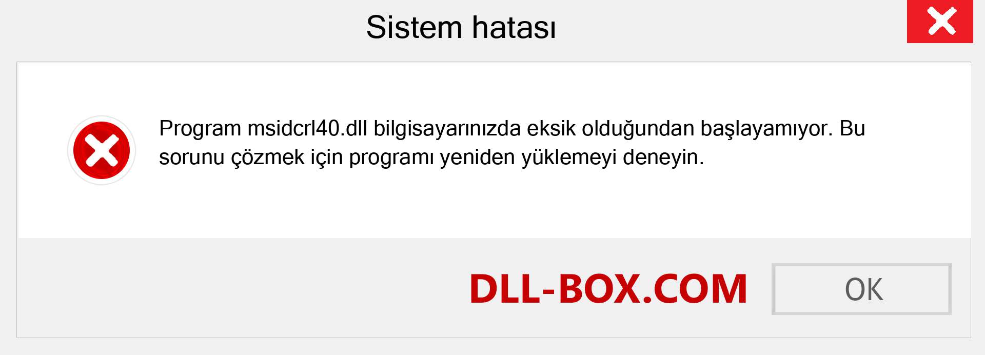 msidcrl40.dll dosyası eksik mi? Windows 7, 8, 10 için İndirin - Windows'ta msidcrl40 dll Eksik Hatasını Düzeltin, fotoğraflar, resimler